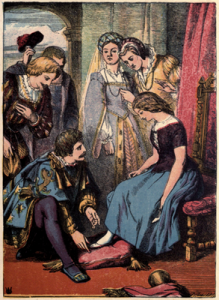 Cinderella (1865 edition), public domain image