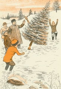 Christmas Holidays at Merryvale, illustrated by Charles F. Lester, public domain image